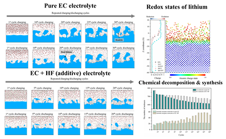 리튬 이온 배터리 음극 계면에서의 덴드라이트 성장 예측/분석 시뮬레이터 개발 (2022.05.04)