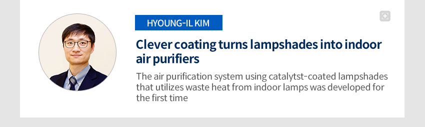 Clever coating turns lampshades into indoor air purifiers