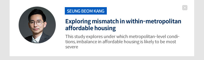 Exploring mismatch in within-metropolitan affordable housing